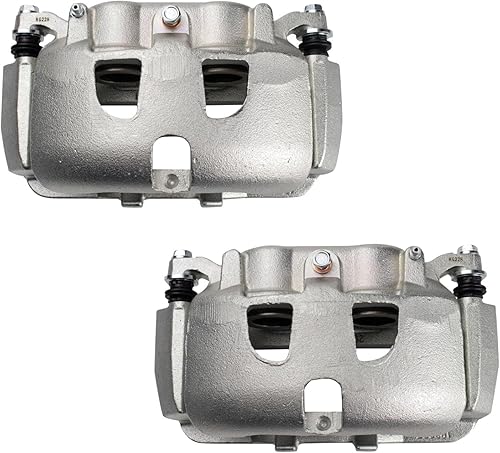 Vista 665 de TRQ - Juego de pinzas de freno delantero