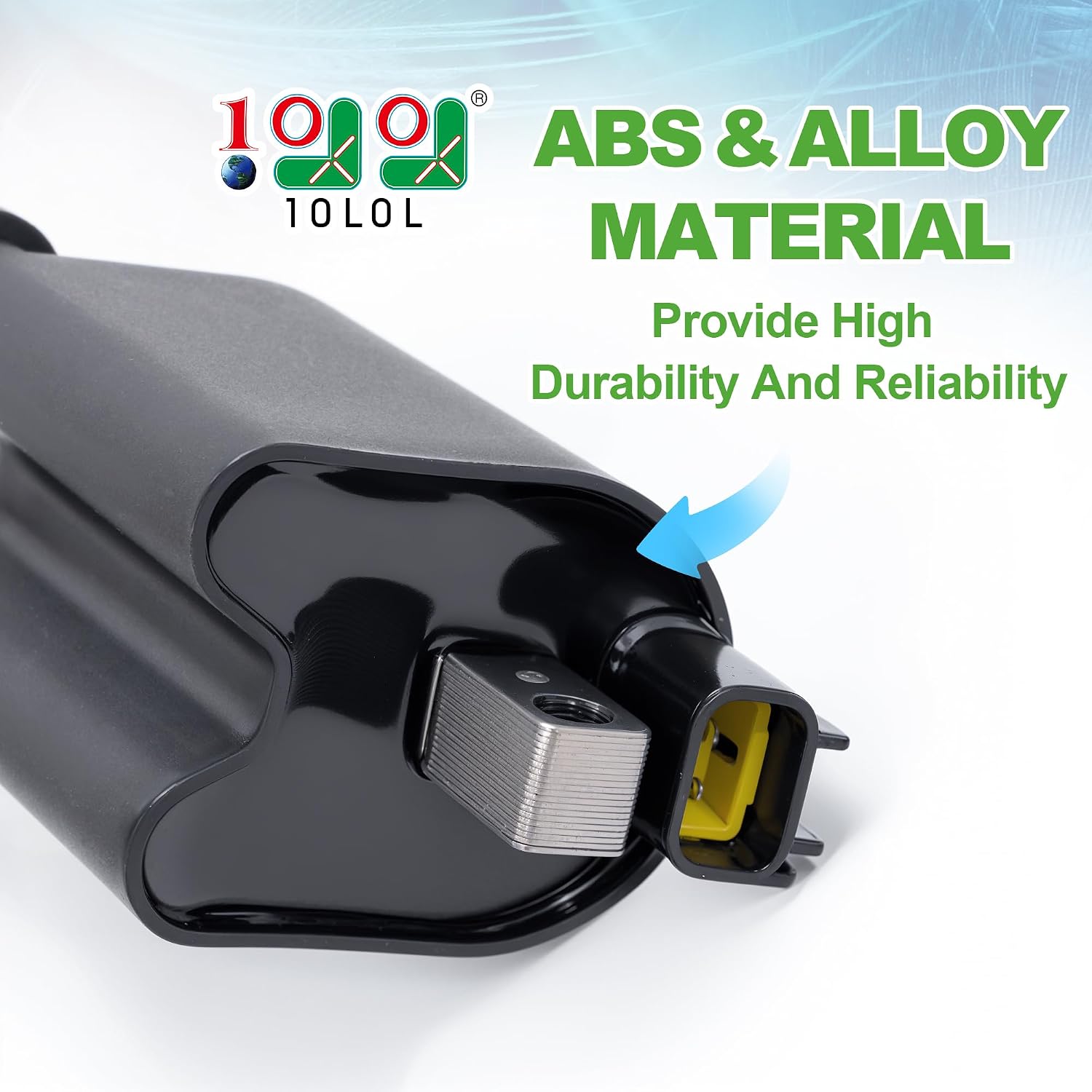 10L0L Ignition Coil for EZGO Golf Cart 2003-2008 MCI Engine - Replaces 72866-G01, EPIGC104, ZF-IG-A00496, EZGO TXT Gas Cart Coil, Plug-and-Play Fit