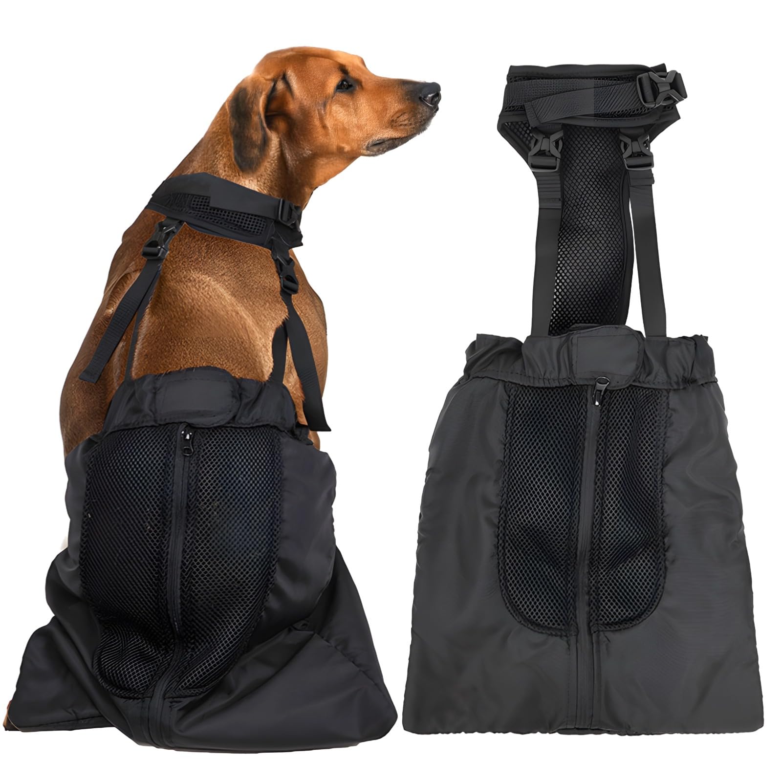 Correas ajustables para perros traseros, arnés de movilidad para mascotas para recuperación, ayuda de elevación de perros grandes, equipo veterinario para patas traseras