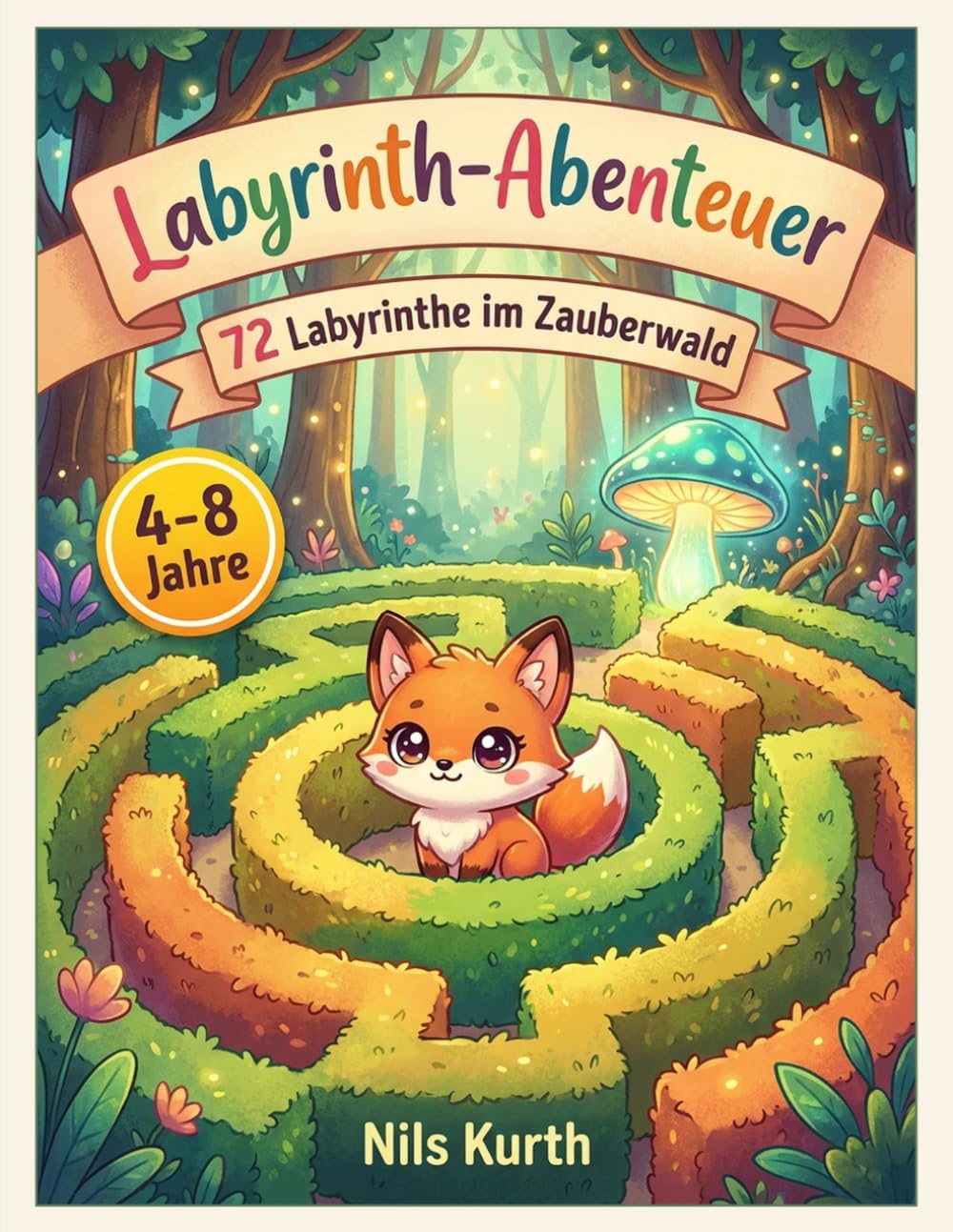 Labyrinth-Abenteuer: 72 Labyrinthe im Zauberwald · ab 4 Jahren