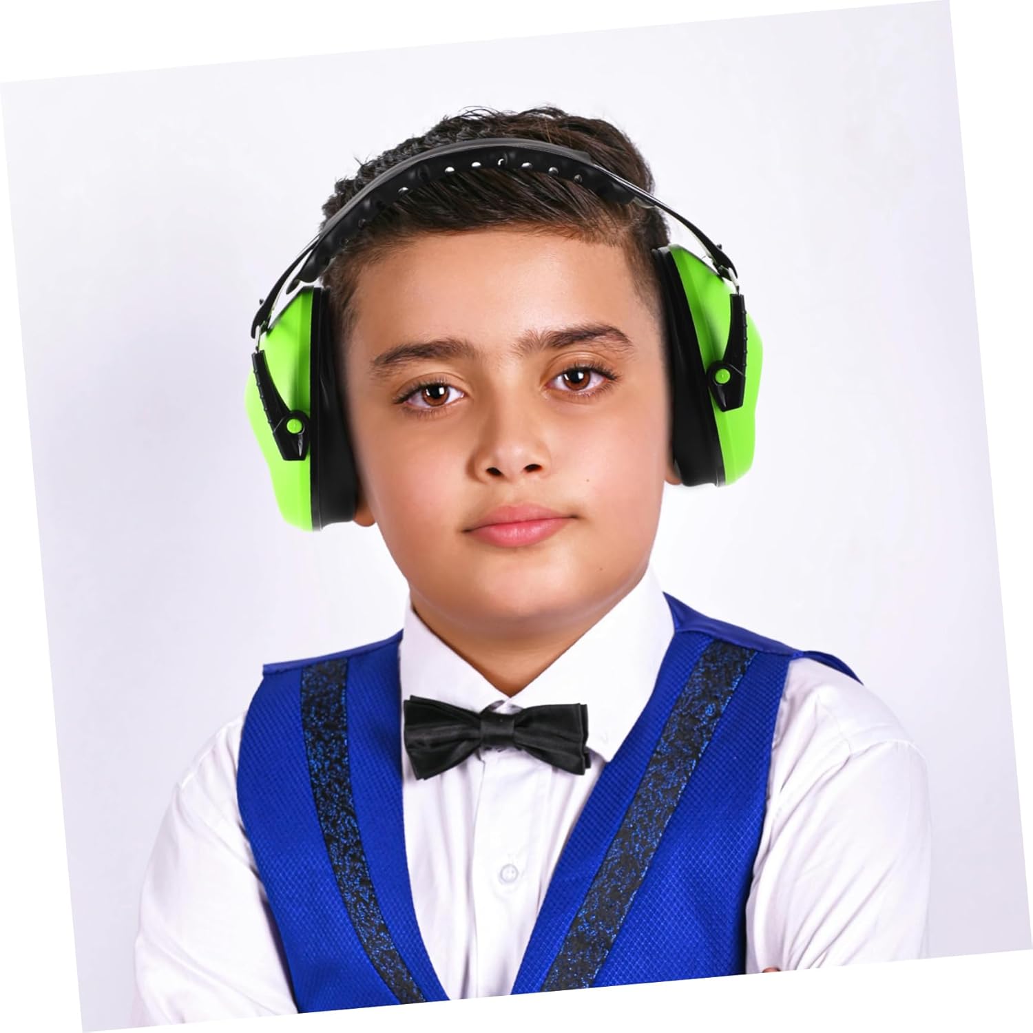 2pcs Ear Protection Earmuffs Soundproof Hearing Protection for Airplane Travel Trains and Noisy Environments Lightweight and Comfortable Design