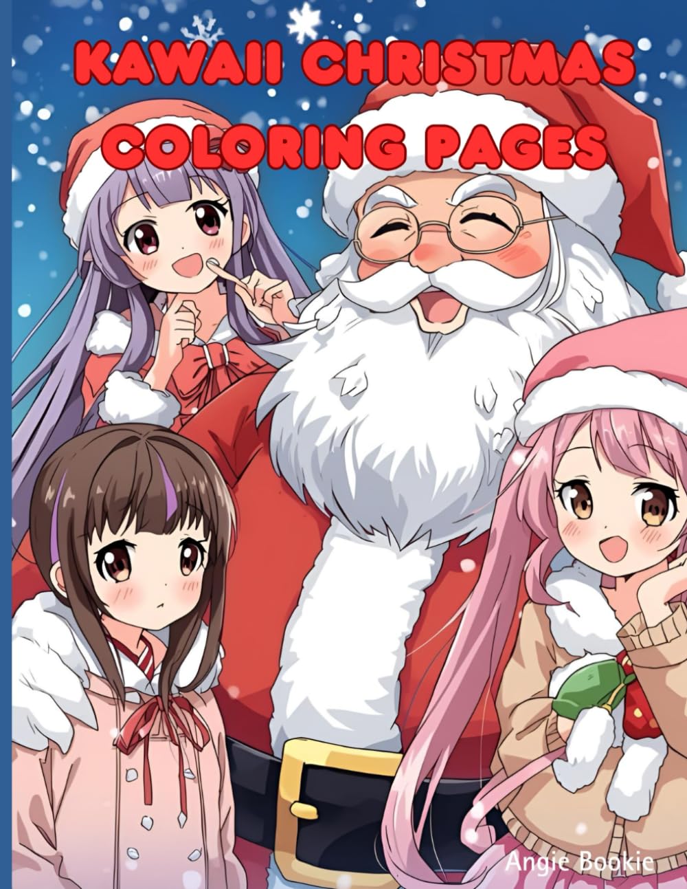 Kawaii Christmas Coloring Pages