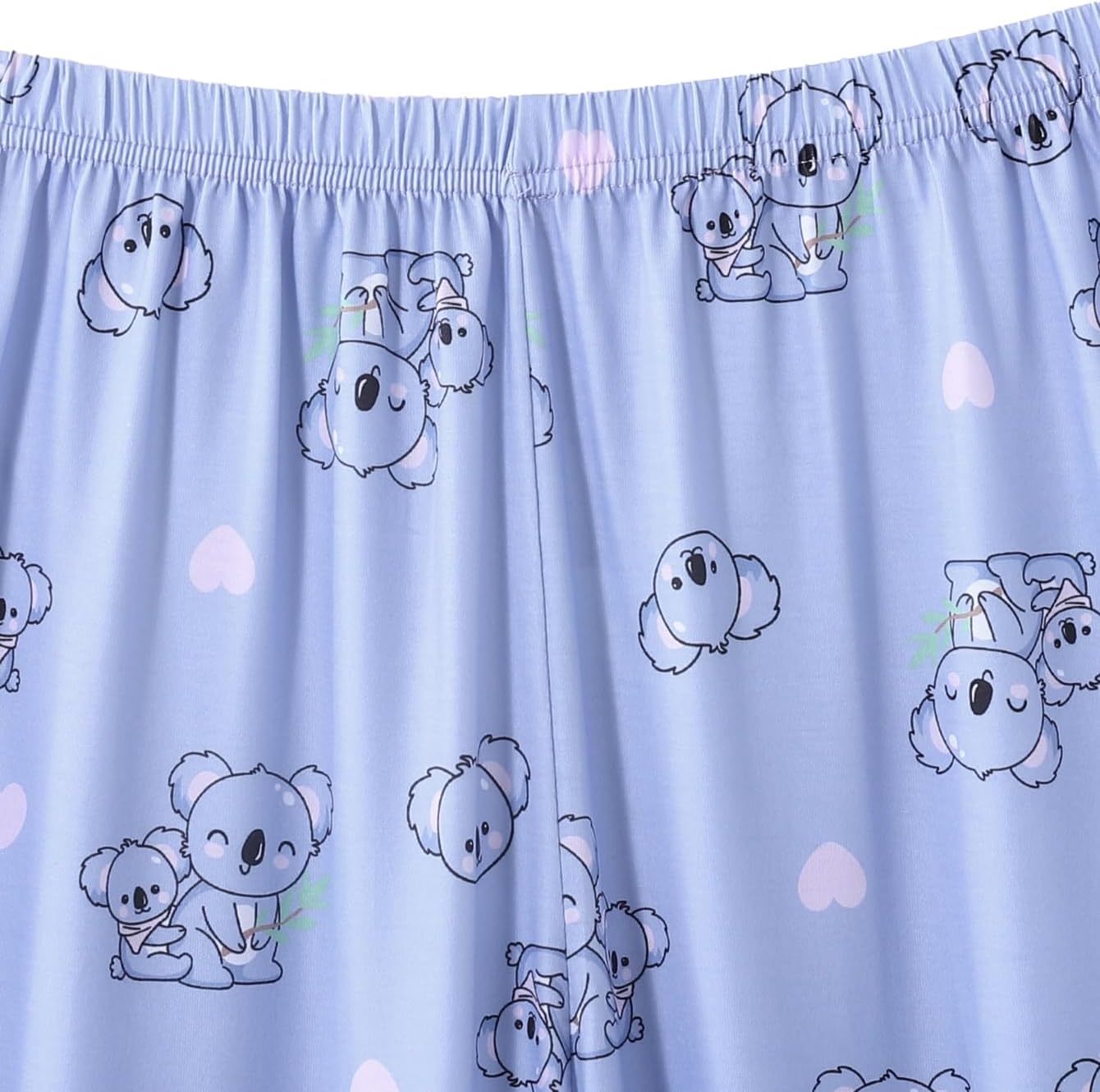 YIJIU Women's Sleepwear Long Sleeve Top and Pants Pajama Set Panda Print Nighty - Image 6