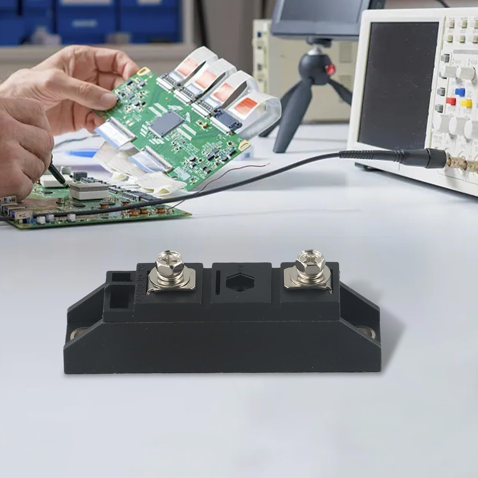MD50A MD100A MD200A Modulo diodo antiinverso 1600V per pannello solare fotovoltaico Array Applicazioni di alimentazione di ricarica della batteria del raddrizzatore (MD50A)