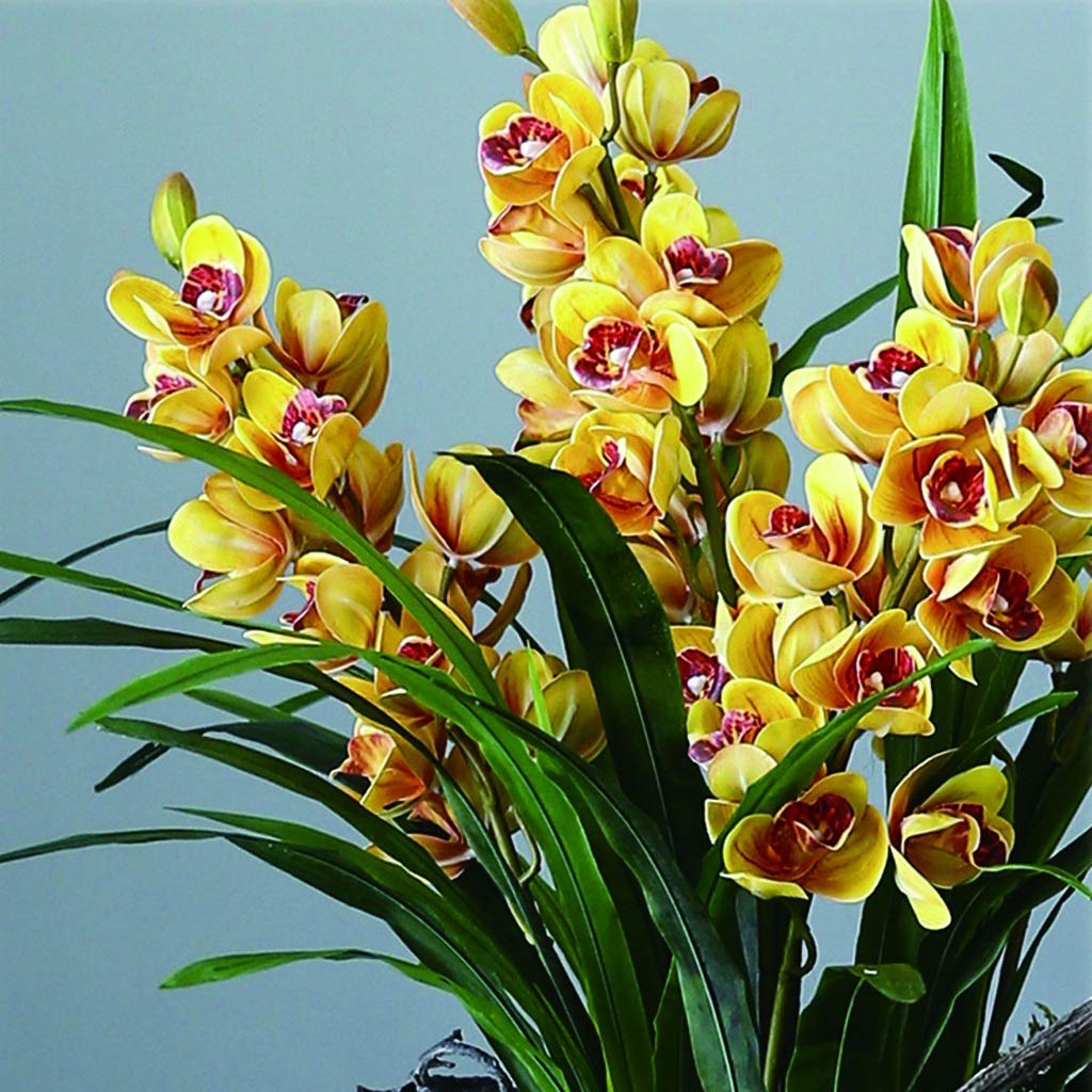 Fiori Artificiali Whelan High, Stile Semplice, Ideali per Decorare Il Tavolo da Pranzo o Il Soggiorno, Fiori Artificiali alla Moda, Bianchi.