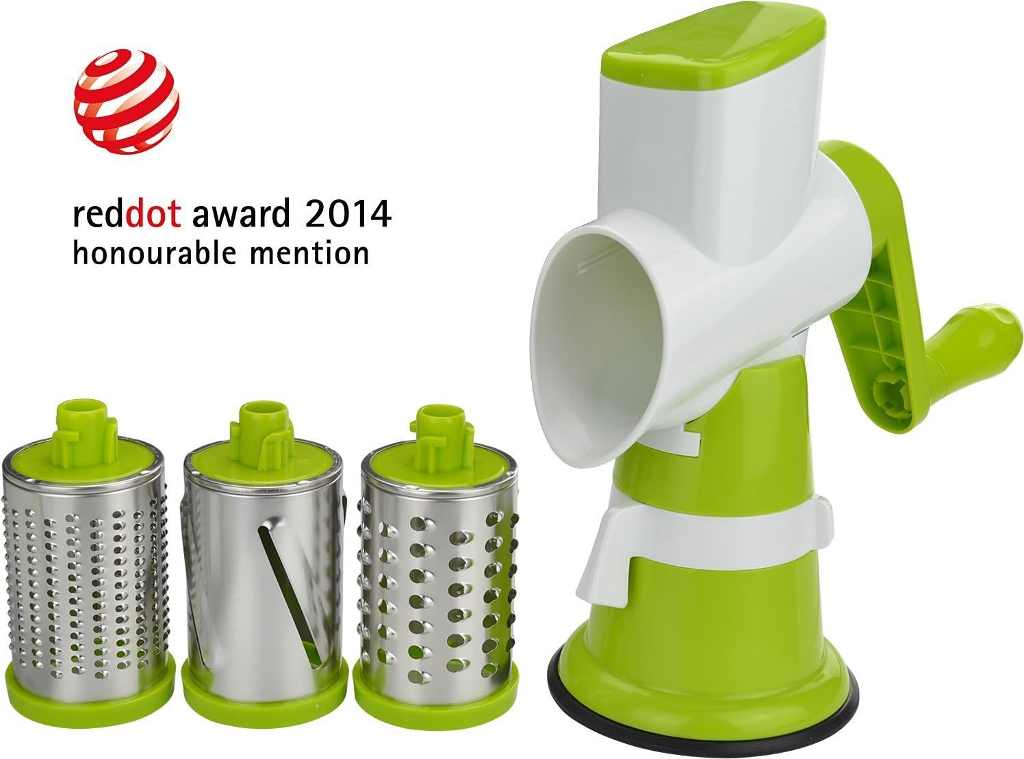 Surpahs Swift Rotary Drum Grater, Shredder, Slicer