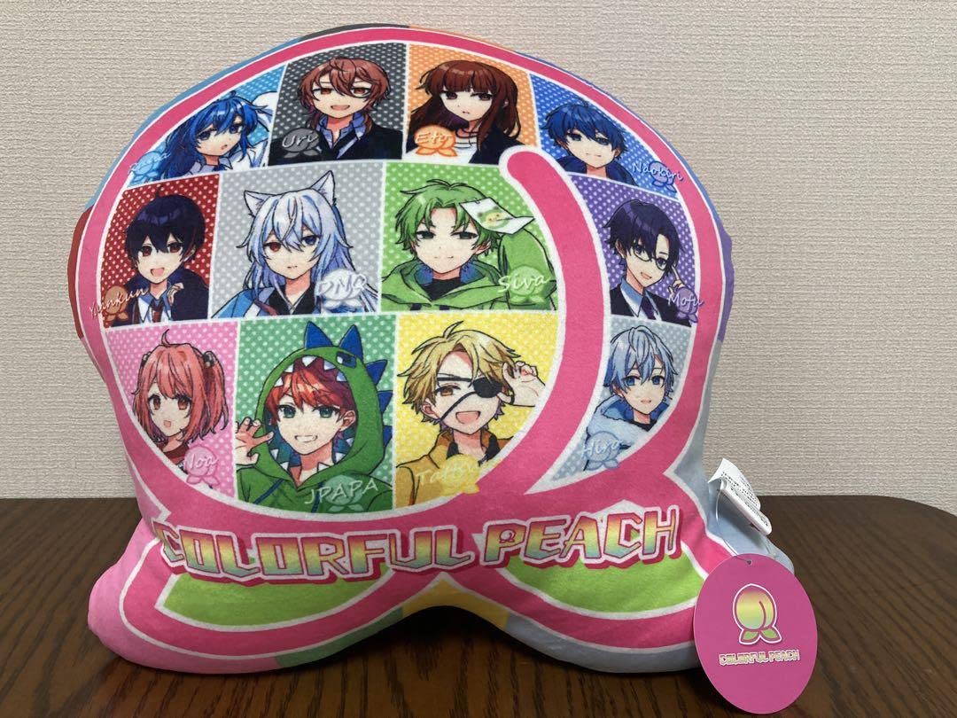 Amazon.co.jp: カラフルピーチ??しまむらの限定コラボグッズ モモ型の