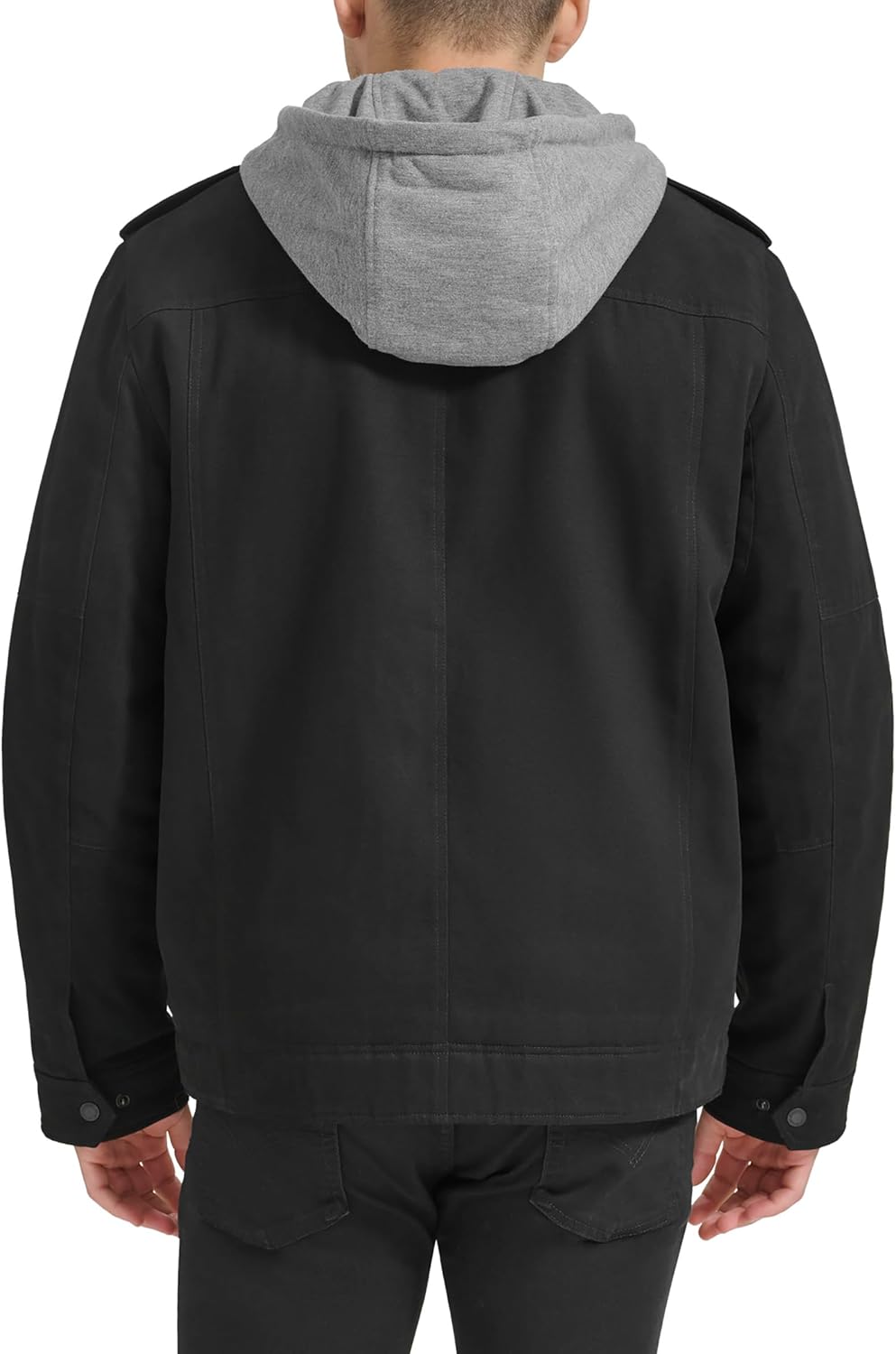 Levi's mens Hooded Utility Jacket - Image 4