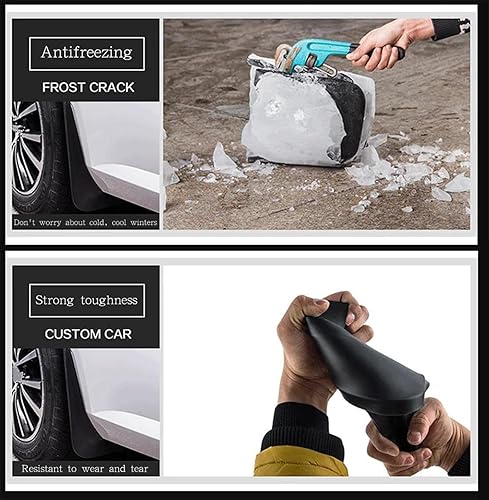 Miniatura 9 de 4 piezas exteriores para SsangYong Korando C300 2020 ~ 2021 guardabarros antisalpicaduras, guardabarros, ruedas delanteras y traseras, accesorios