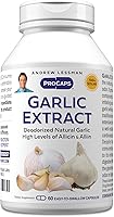 Vista 9 de ANDREW LESSMAN Extracto de ajo 180 cápsulas – Promueve la salud cardíaca y cardiovascular. Compuestos protectores a base de azufre. Puro, suave
