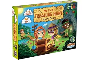 First Treasure Hunt Board Game for Kids