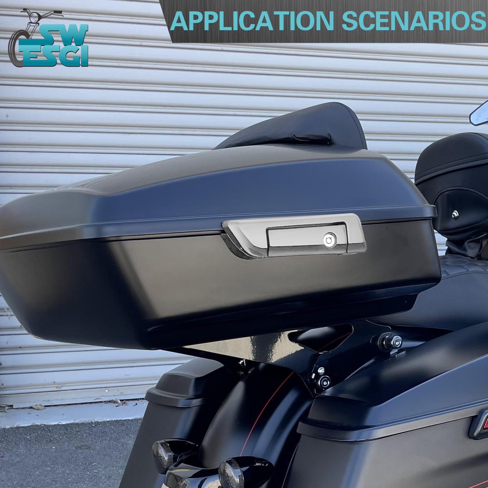 アメリカン バイク ツアーパック ハーレー　ツーリング Amazon | SWESGI ツアークランクラッチ ツアークランクリッド