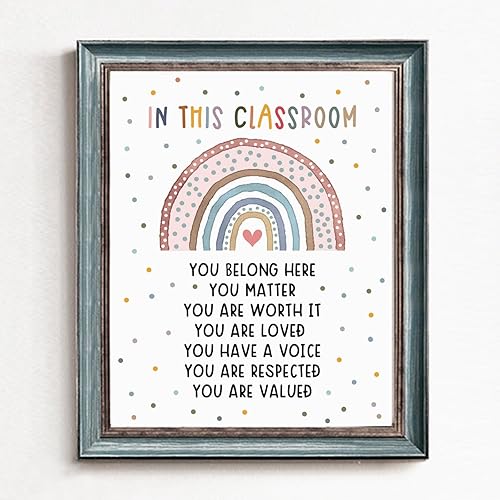 Miniatura 6 de Boho Rainbow Classroom Decor, Bulletin Board Decor, Diversity Classroom, Daycare Print, Preschool Decor, Elementary Wall Decor, Classroom Decor,