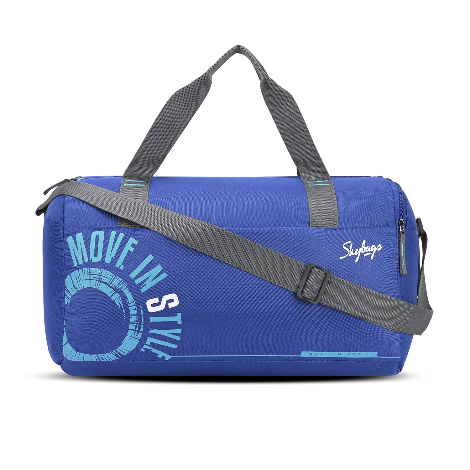 skybags Weekender Polyester 45 cm | Duffel Bag | Blue Travel Bag - Unisex-picture-21