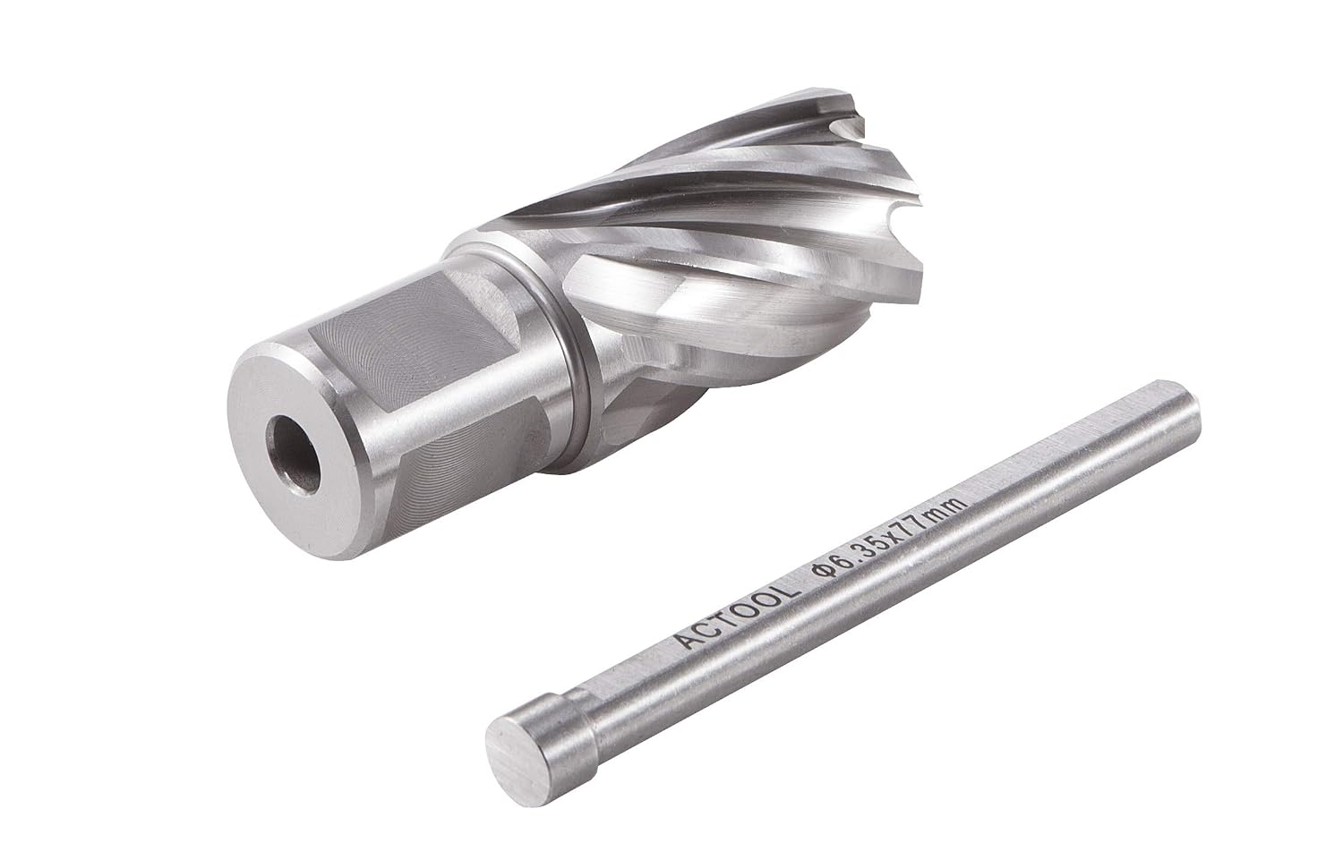 7/8" Diameter × 1" Depth of Cut HSS ANNULAR Cutter with 3/4'' Weldon Shank