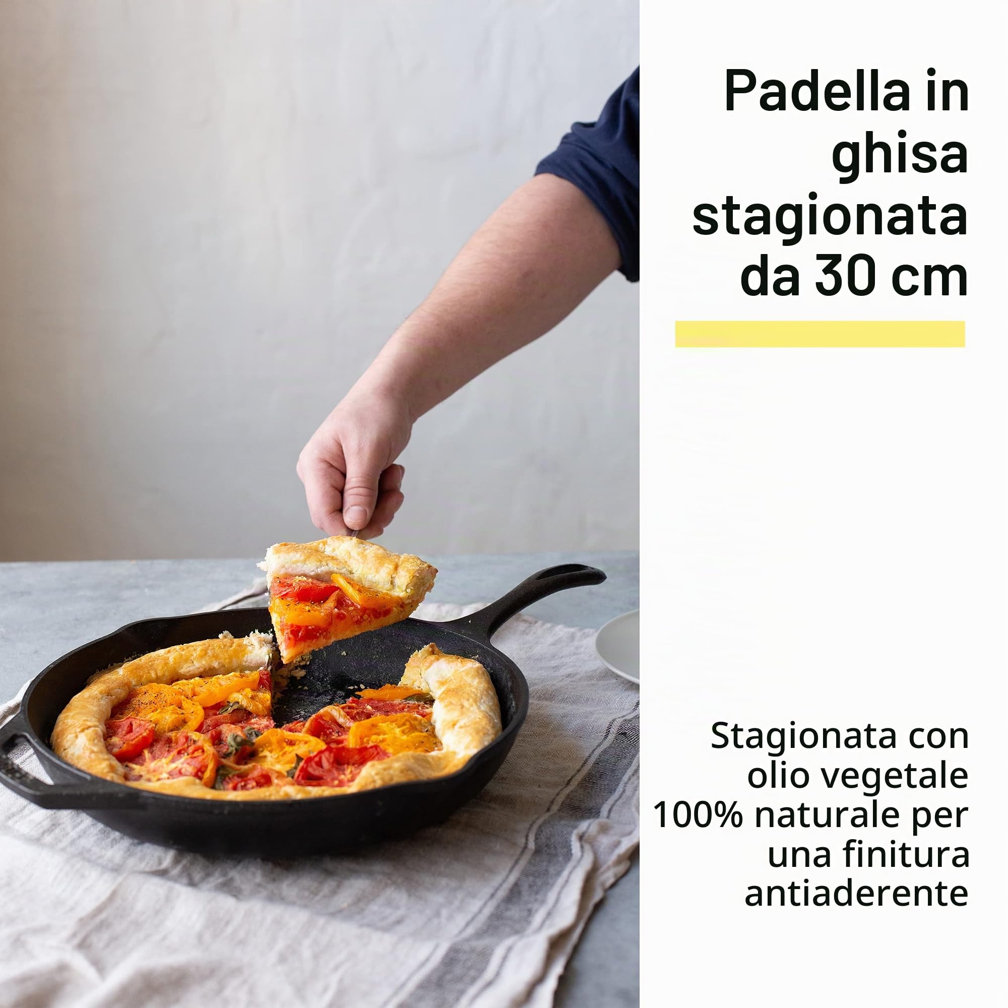 Sartén redonda Chef collection- 30cm