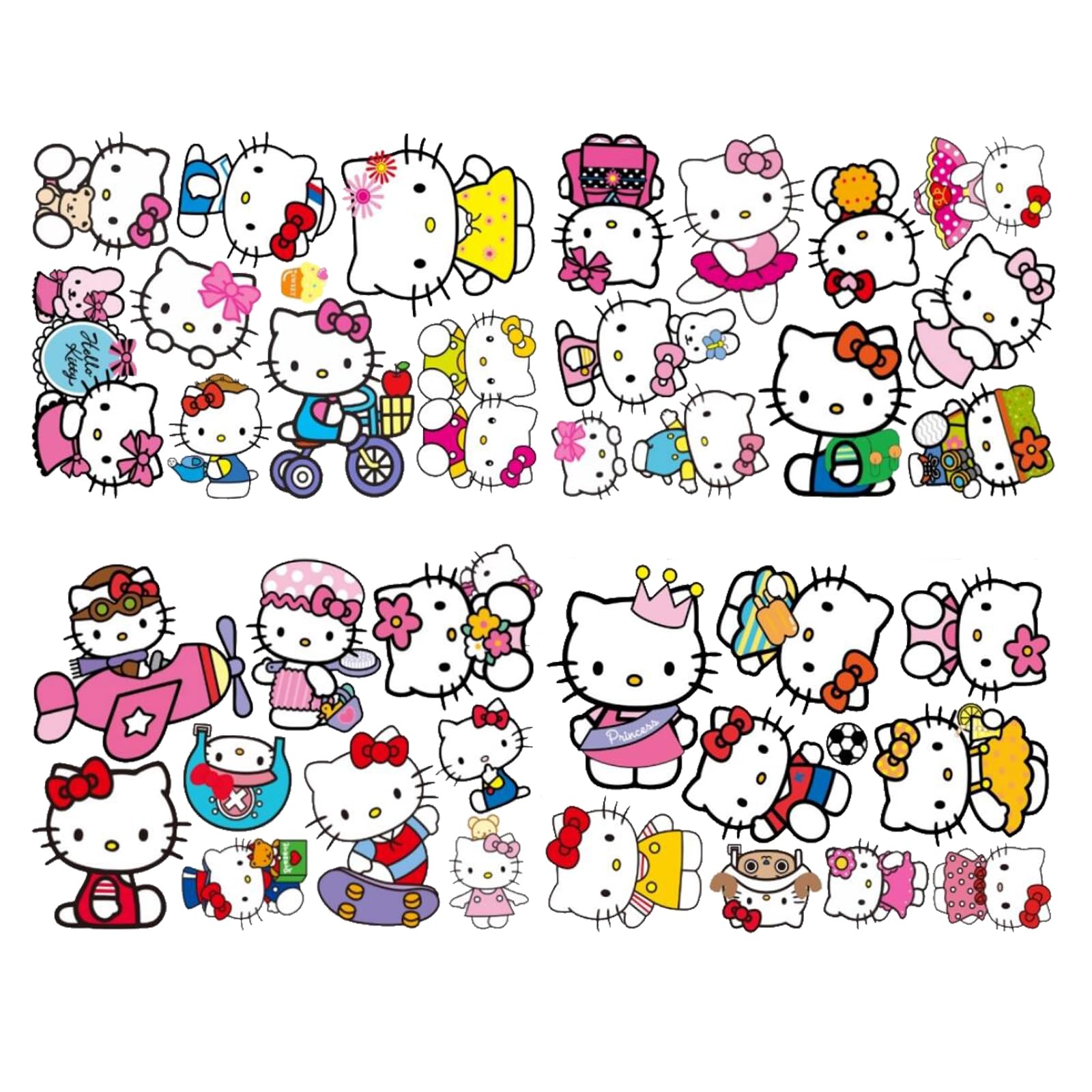 Buy Hello Kitty Stickers Wallpaper Hello Kitty Wall Decor Stickers