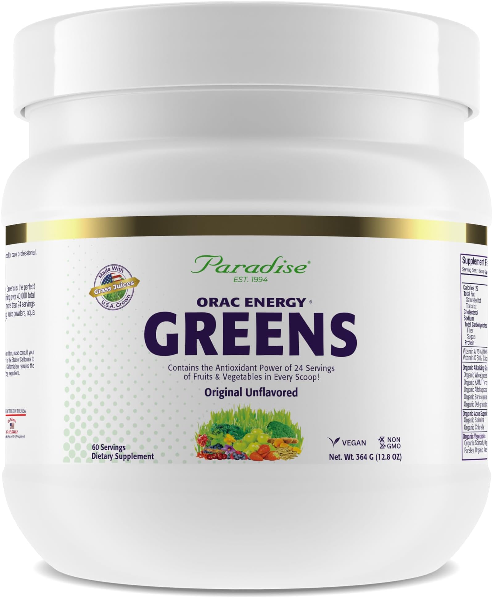 Orac-Energy Greens (12.8oz, 120017)