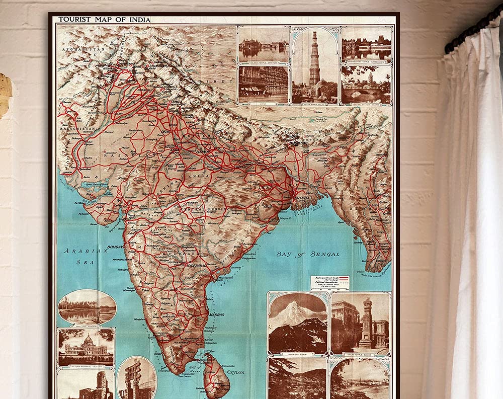 Buy MG global Tourist Of India, Vintage India , India Travel , Old