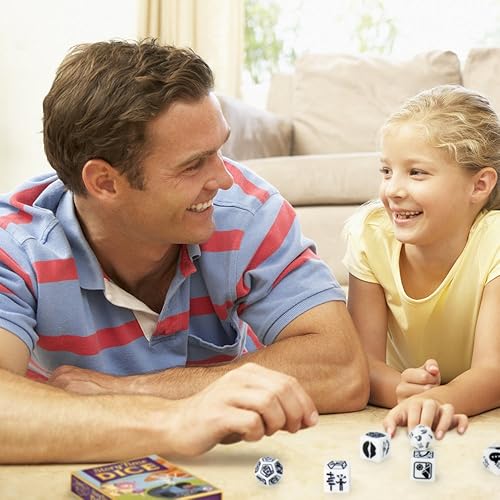 Miniatura 5 de Imagination Generation Dados de tiempo de cuentos, crea tu propio juego de narración de historias de aventura incluye 7 dados poliédricos y 4 formas