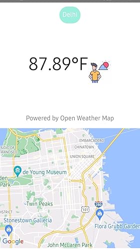 Weather Detector App by Gabriella