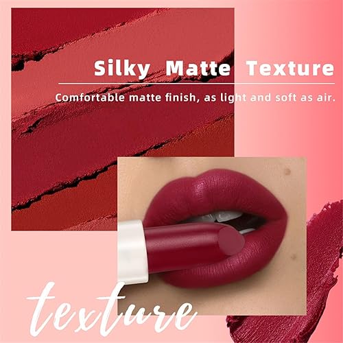 Miniatura 4 de Paper Tube - Lápiz labial brillante, lápiz labial mate color nude, resistente al agua, antiadherente, no se decolora, lápiz labial natural natural