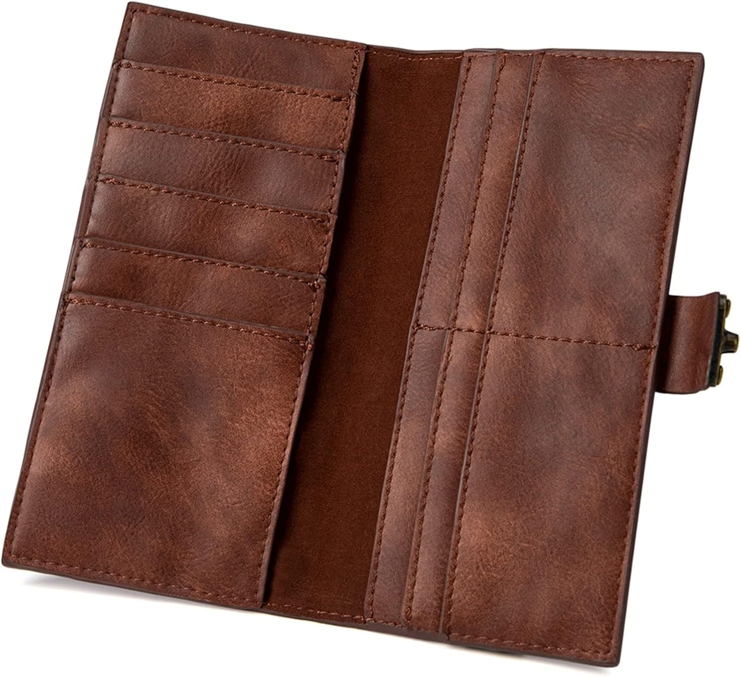 Women's Wallet Women's Wallet Mid Century Vintage Style Clutch Wallet Ladies Purse