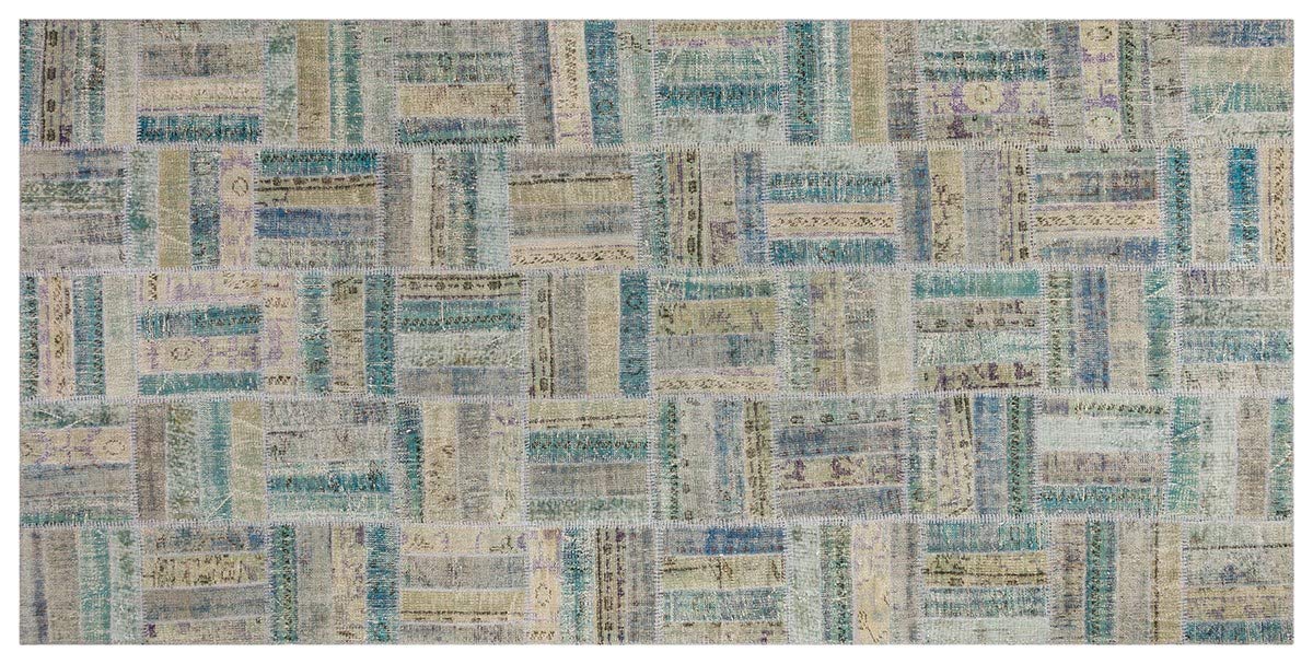 Tapis patchwork turc laine ALLMODE pour grand salon lumineux