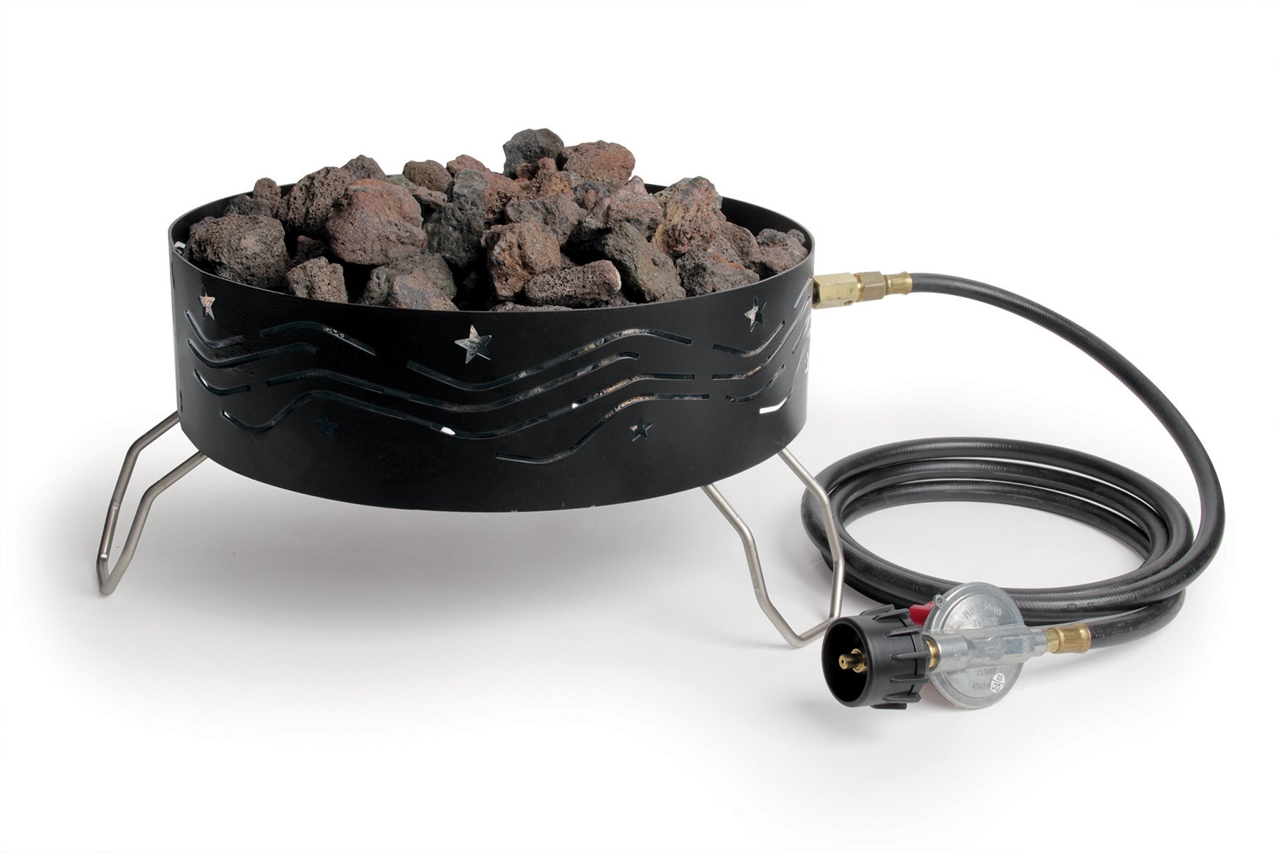 Camco 58041 Portable Propane Campfire with Storage Bag : Amazon.co.uk:  Garden