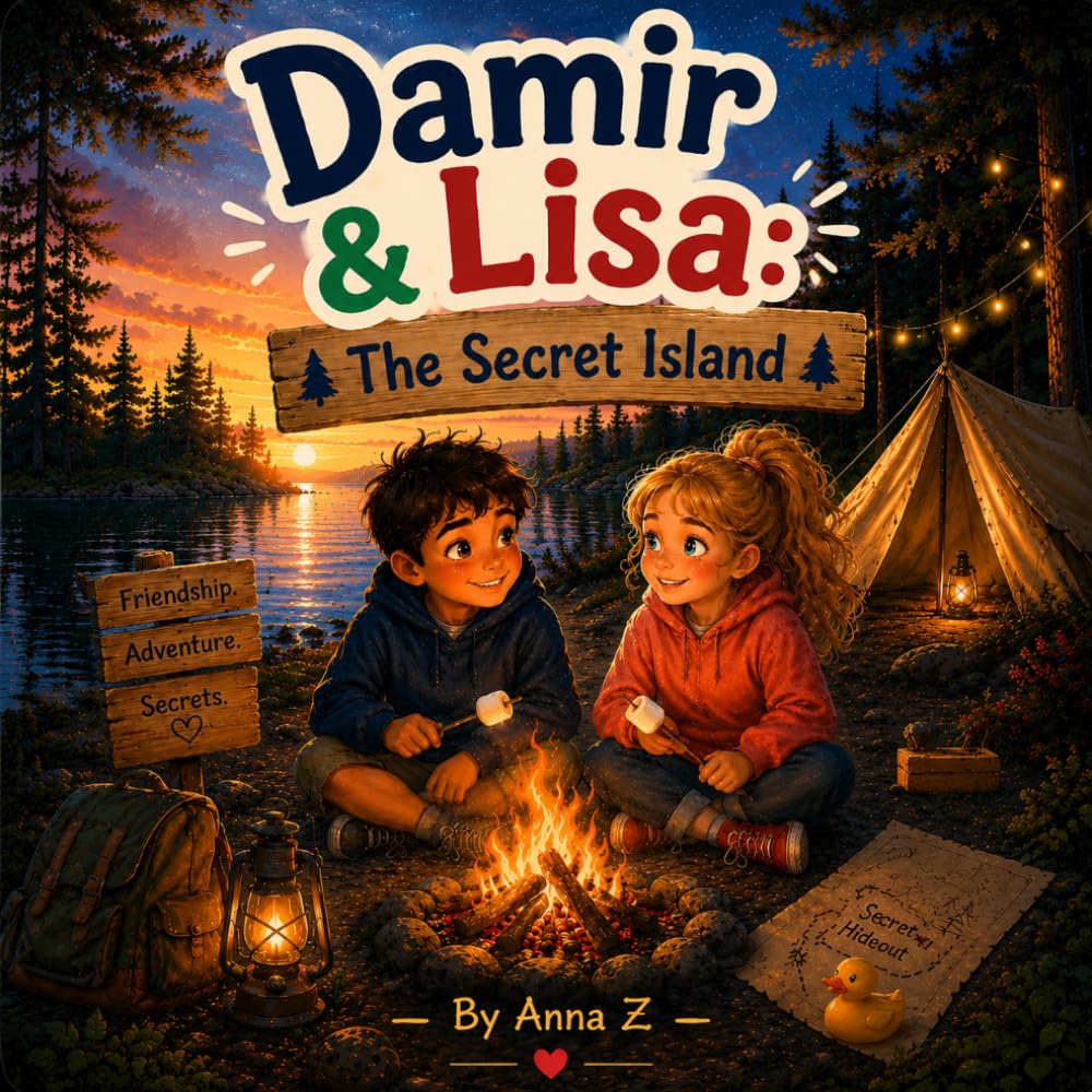 Damir & Lisa: The Secret Island: A Camping Adventure Full of Friendship, Mysteries, and Secrets