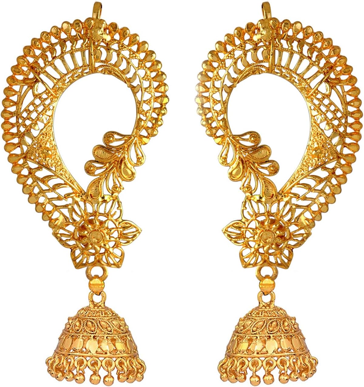 JFL - Jewellery for LessGold Plated Copper Earrings For Women