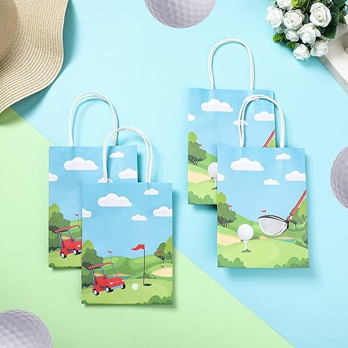 Miniatura 6 de Sinmoe 36 bolsas de regalo de fiesta de golf, golosinas para dulces, decoraciones temáticas de golf, regalos de fiesta de cumpleaños, bolsas de