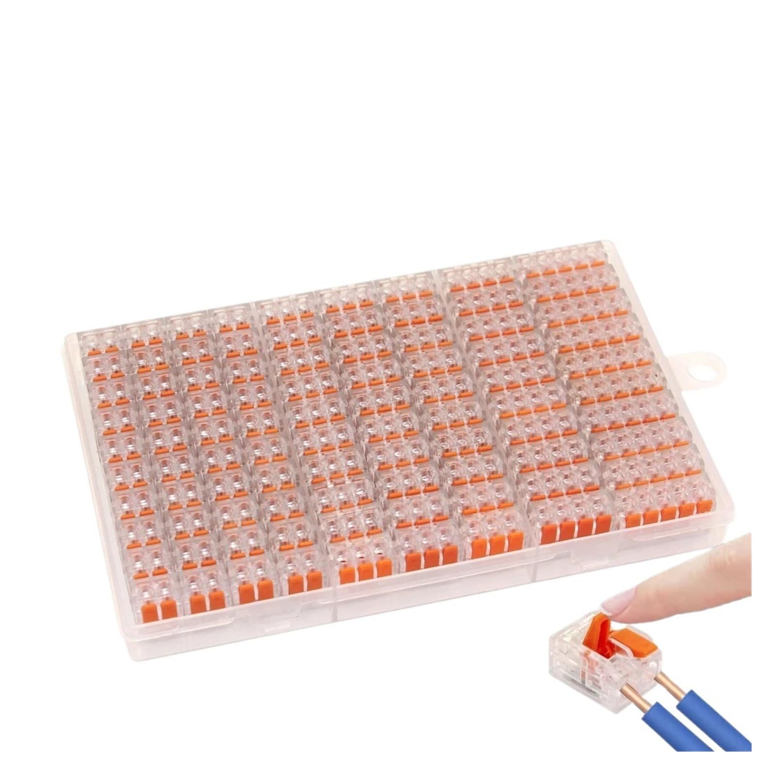 Connettori for cavi a leva elettrica da 20/90 pezzi 2 porte 3 5 connettore terminale rapido for morsetto for cavo elettrico | 90PCS