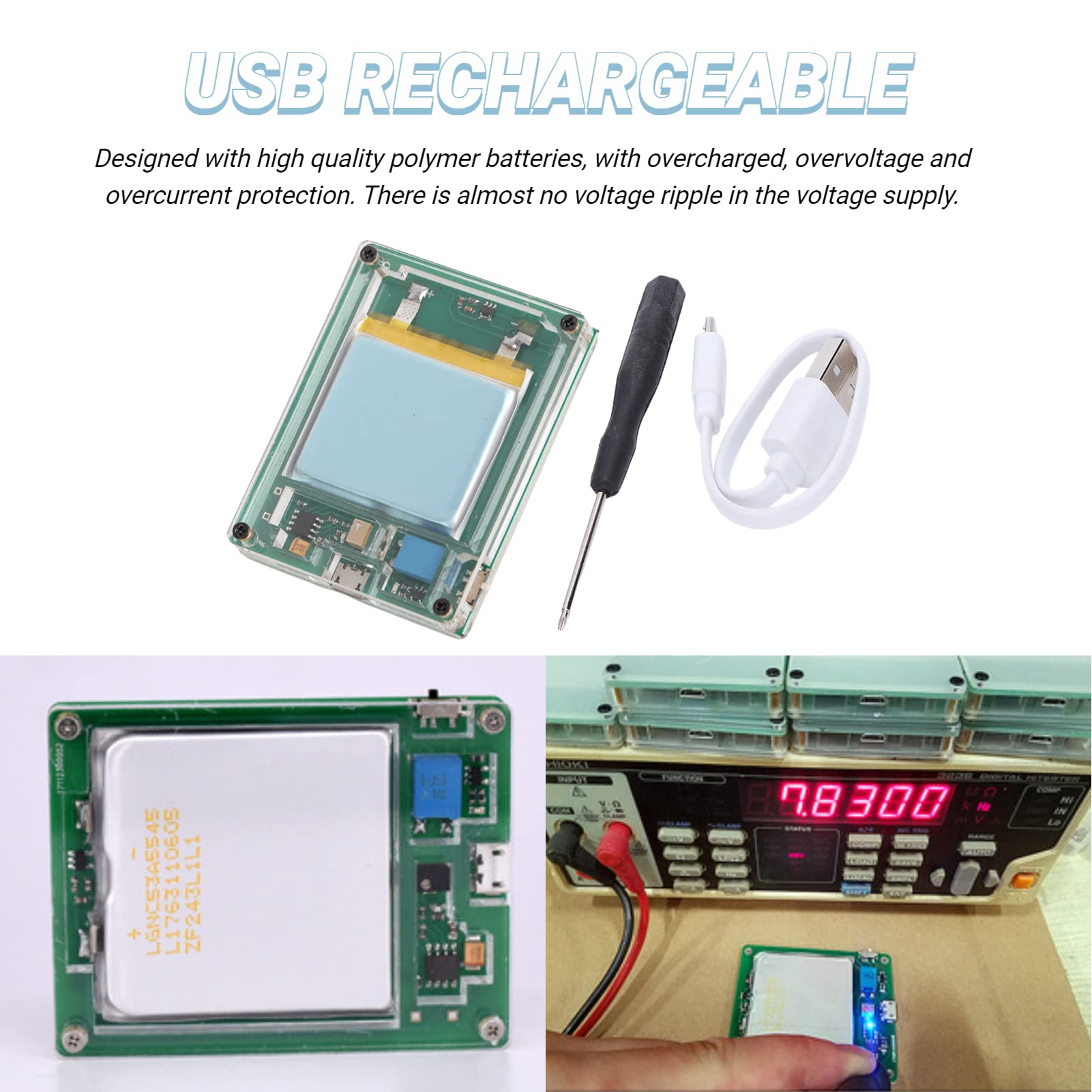7,83 Hz Ultra-Niederfrequenz-Pulsgenerator – Schumann-Resonanz-Generator Mit USB, 850 MAh Akku, Für Entspannung & Meditation