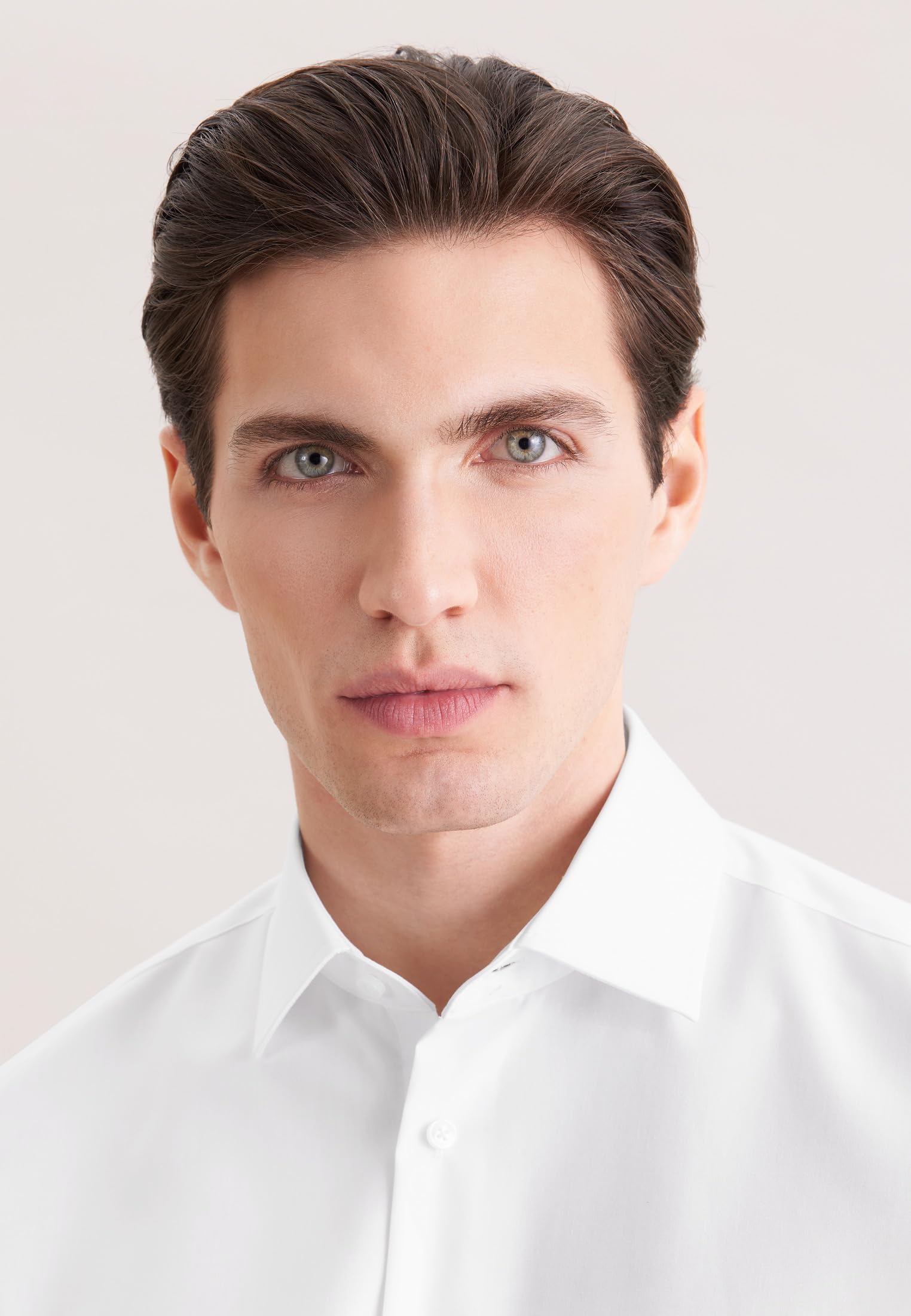 Seidensticker Camicia Business da Uomo - vestibilità Sagomata - No Stiro - Collo Kent - Manica Lunga - 100% Cotone