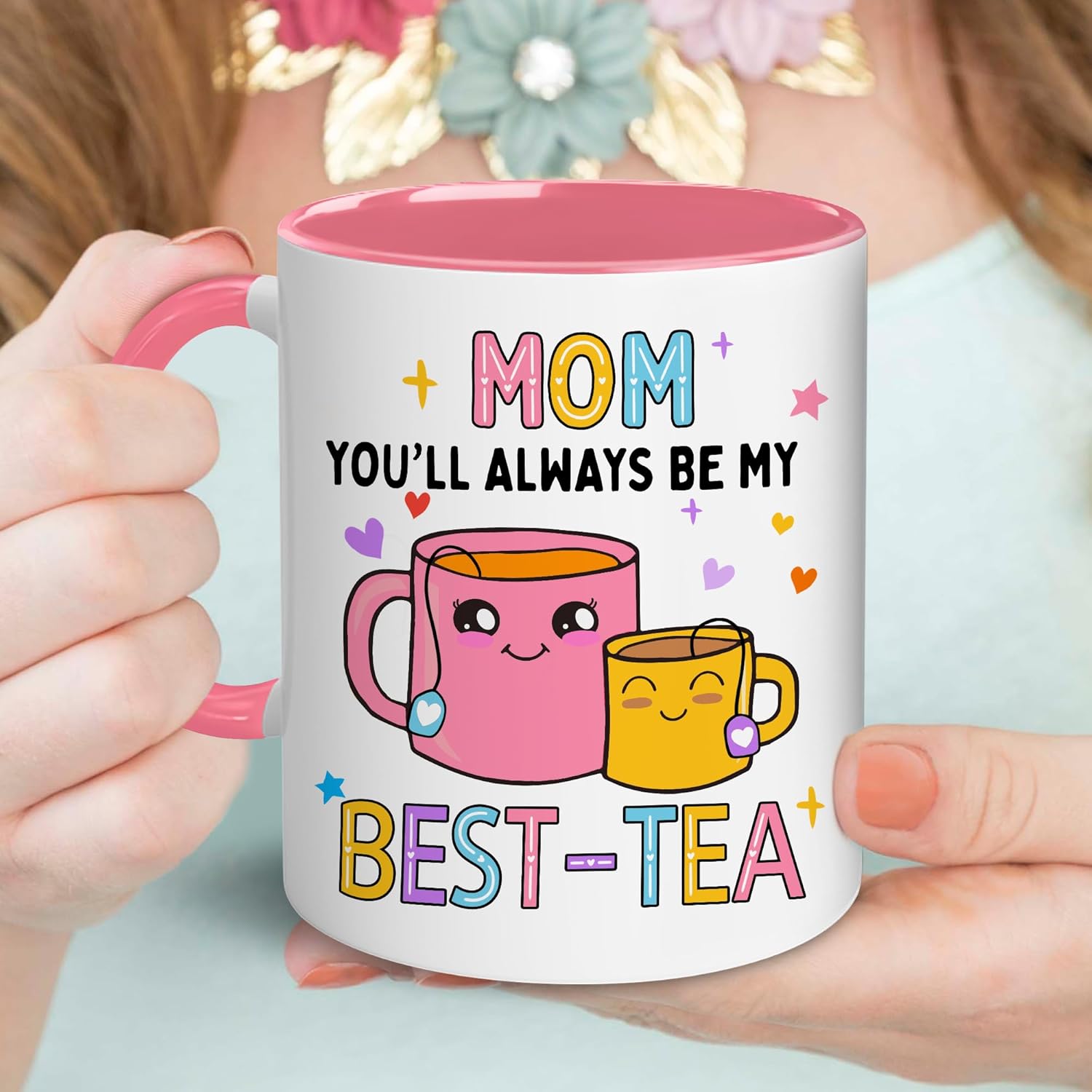 Gift For Mom - Gift For Mom - Mom Gifts - Mom Best Tea Mug - Mother Gifts From Son, Daughter - Birthday Gifts For Mother - Christmas, Birthday Present For Women, Mama 11OZ - Image 2