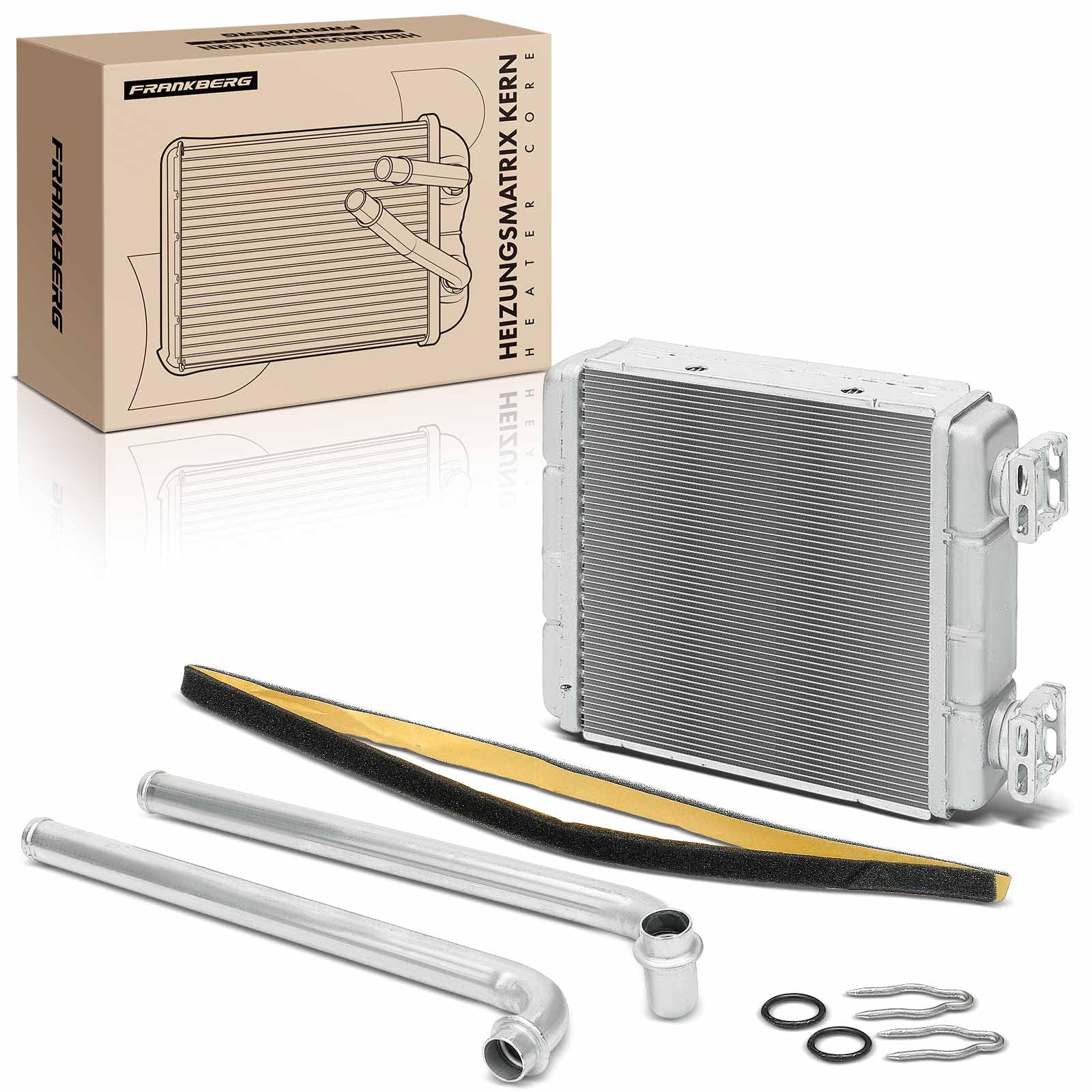 Frankberg Échangeur de chaleur pour chauffage intérieur 7701205584 | Compatible avec: Fortwo Cabrio 451, Fortwo Coupé 451