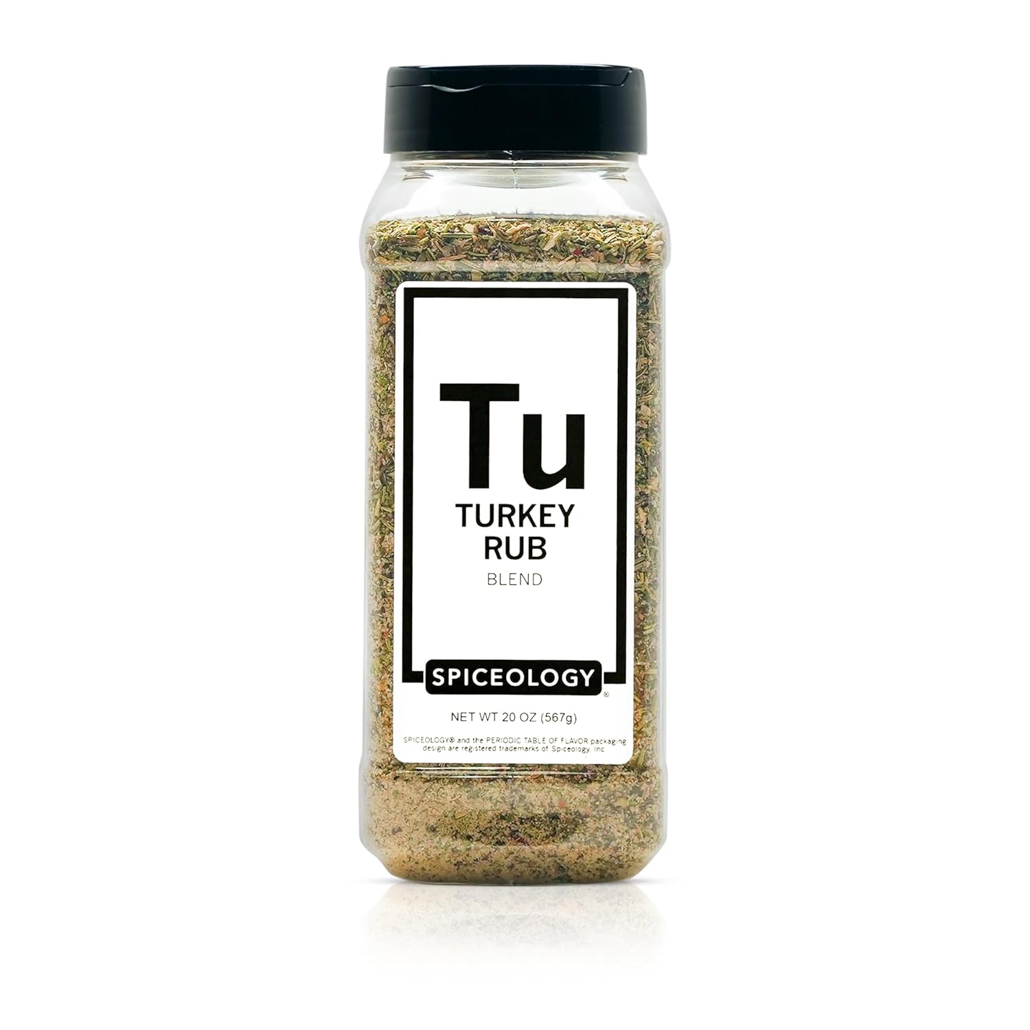 Spiceology - Turkey Rub - Savory Poultry Seasoning and Spice Blend - Use On: Pork, Turkey, Chicken, Stuffing, Sausage, and Potatoes - 20 oz