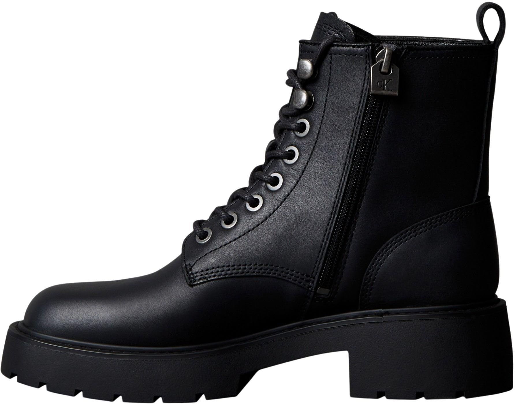 Calvin Klein Herren Cupsole Sneaker Chunky Laceup aus Leder