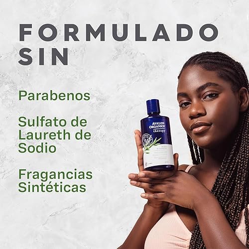 Vista 62 de Avalon Organics Acondicionador de romero, 32 onzas líquidas