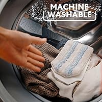 Vista 7 de O-Cedar H2prO - Sistema de trapeador plano con 1 recambio de cabezal de trapeador Herramienta de limpieza rápida Limpiar con agua limpia