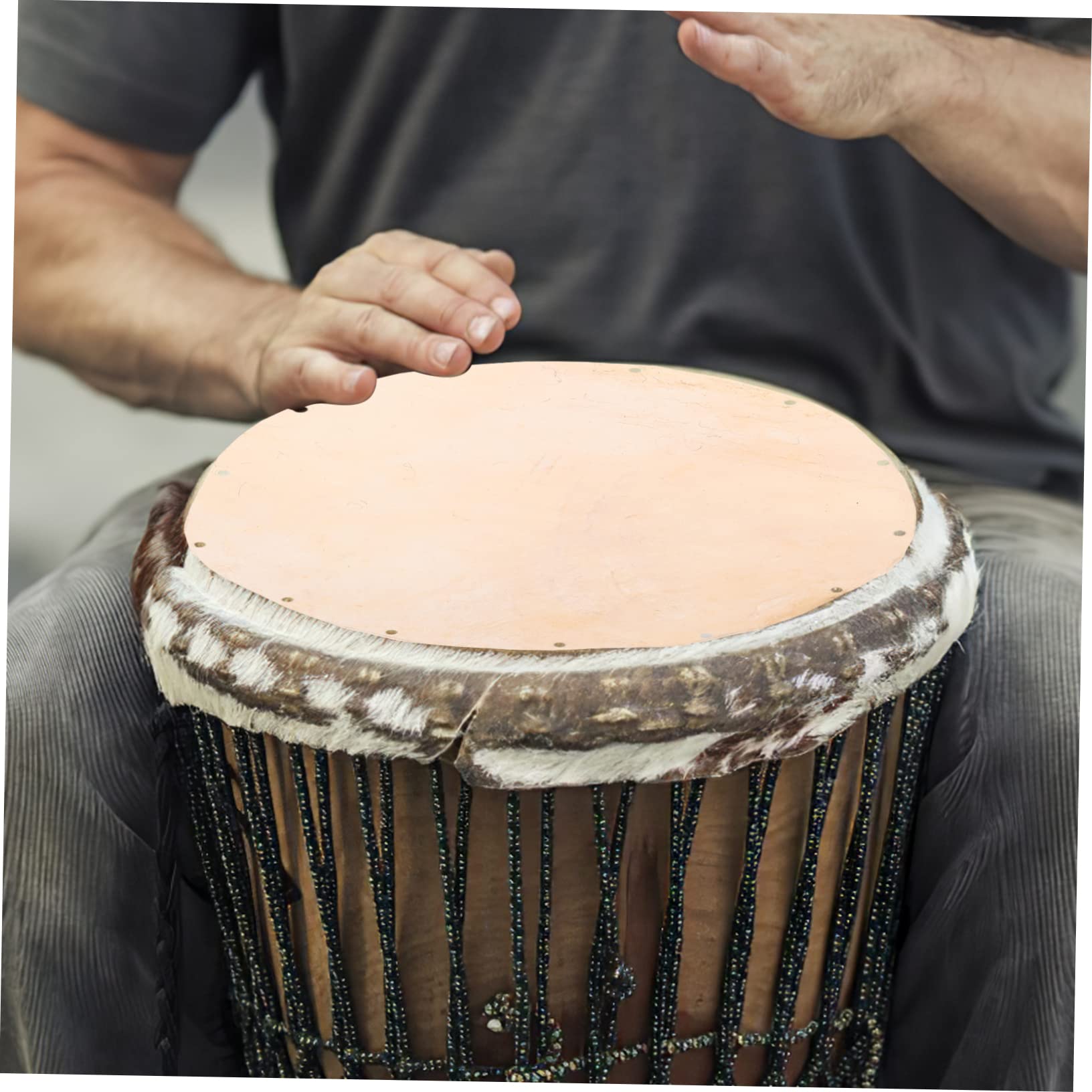 HEMOTON 4piezas De De Reemplazo Para Hand Drum De Natural Para Percusión Africana Instalación y Estable