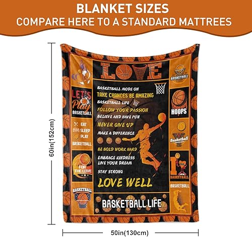 Miniatura 3 de Manta de voleibol, regalos para niñas, franela suave y cálida manta deportiva de voleibol para niñas, niños, adolescentes, niños, amantes del