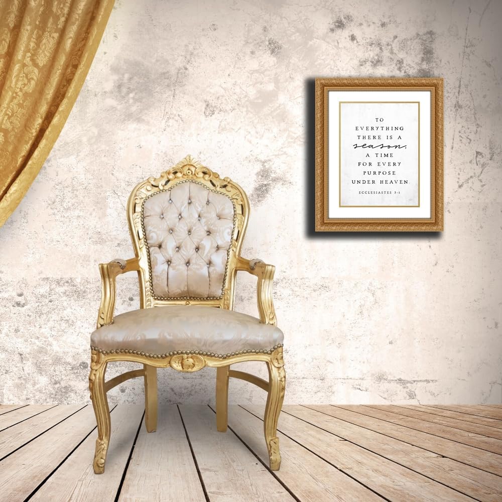 ArtDirect To Everything There is a Season Custom Framed Art Print Giclee Print or Canvas Options with Various Sizes and Customization by Lux + Me Designs