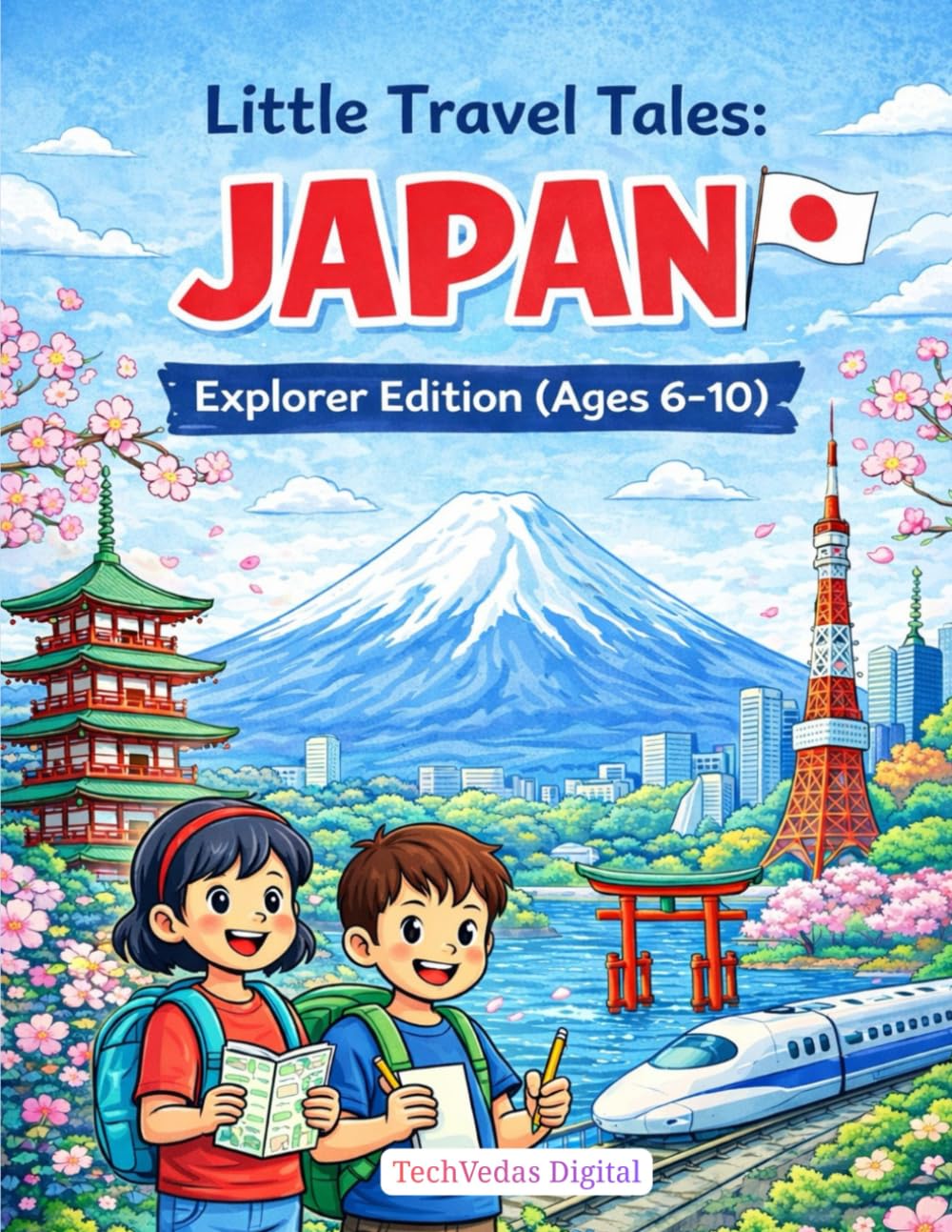 Little Travel Tales: Japan - Explorer Edition (Ages 6-10): A Fun Colouring & Activity Book to Discover Singapore. Colour - Learn - Explore - Remember For Curious Kids (Ages 6–10)