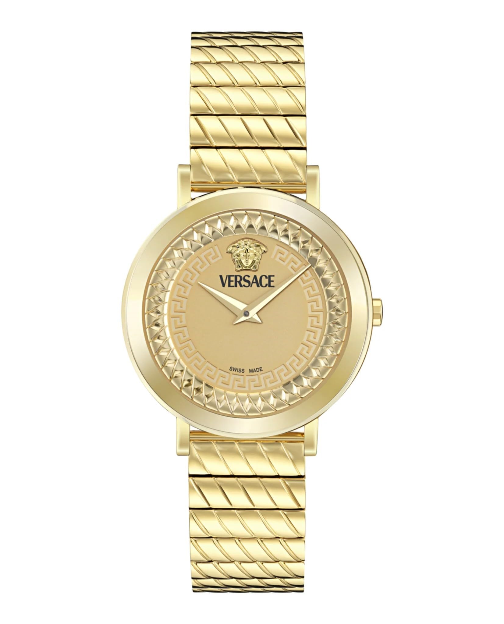 Versace Women's Analogue Quartz Watch Delphinus Swiss Made