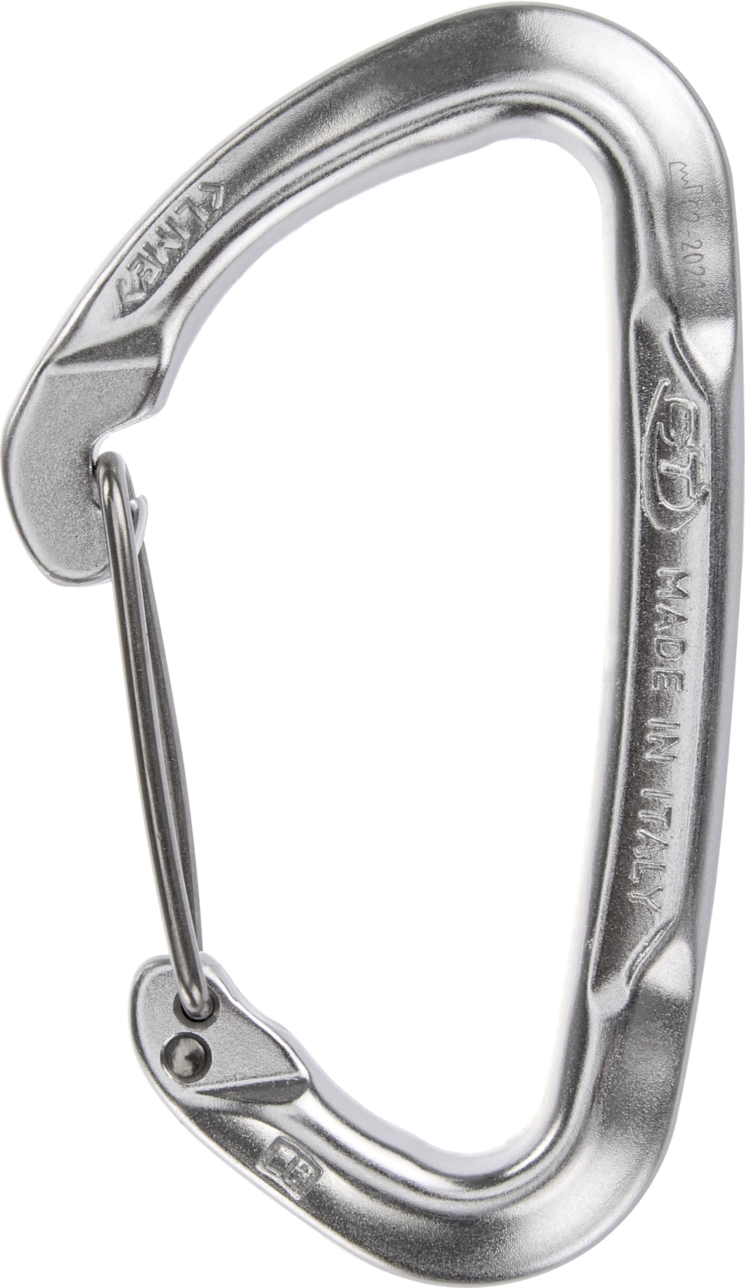 Climbing Technology Lime Set M-UL 12 Cm - Moschettone Unisex Adulto