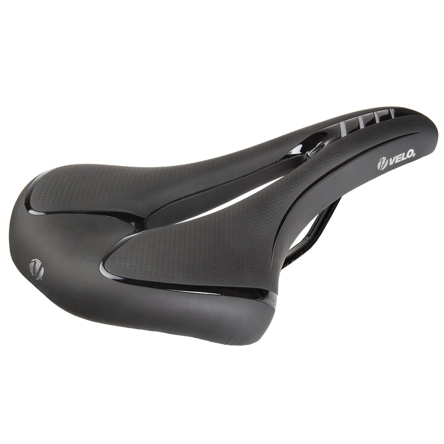 Velo Unisex Adult Fit Athlete FC Saddle For Bicycle - Black, Large