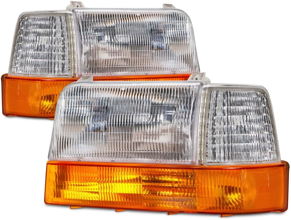 Newmar Dutch Star 1999-2001 RV Motorhome (Left & Right) Headlights Signal Coner Lights 6 Piece Set
