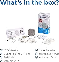Vista 6 de OMRON Pocket Pain Pro TENS Unit Muscle Stimulator - Massage Therapy for Lower Back, Arm, Foot, Shoulder, and Arthritis - Drug-Free Pain Relief